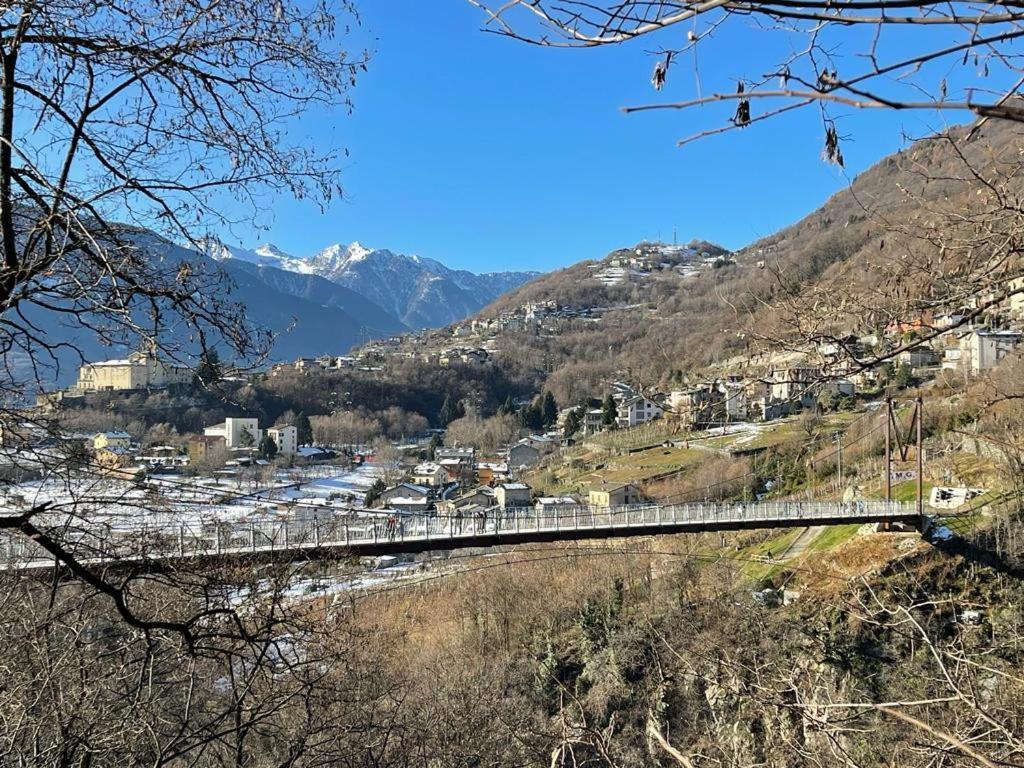 Appartamento La Baita Case Sondrio Fiume - Affitti Brevi Italia Extérieur photo