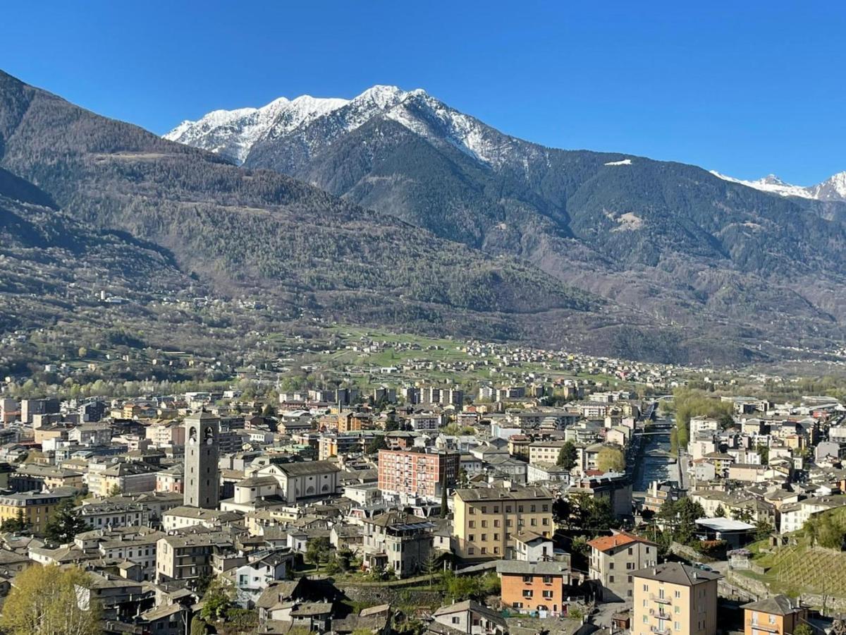 Appartamento La Baita Case Sondrio Fiume - Affitti Brevi Italia Extérieur photo